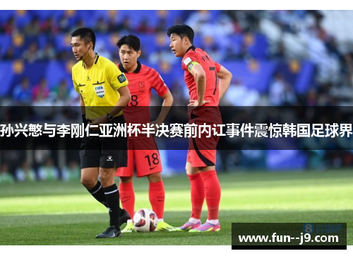 孙兴慜与李刚仁亚洲杯半决赛前内讧事件震惊韩国足球界